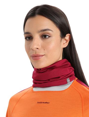 Echarpes Icebreaker Unisex Merino Flexi Chute Femme Rose | FR 1455JPQJ